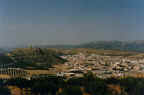 Fortaleza de la Mota vista desde la atalaya de la Dehesilla. (C. Calvo Aguilar.)